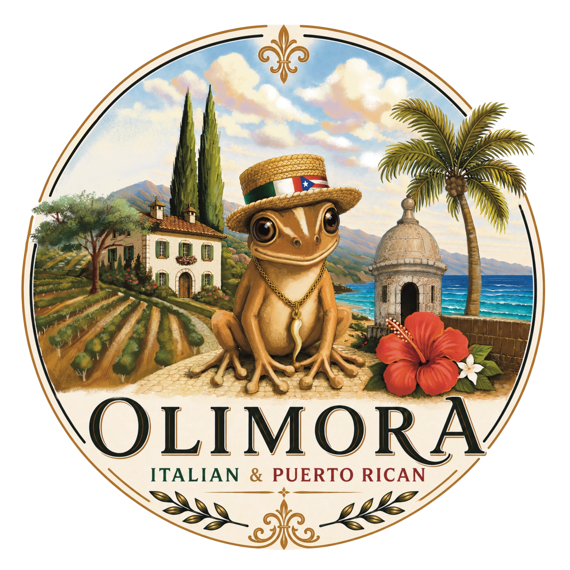 Olimora | Italian Tradition. Puerto Rican Soul.